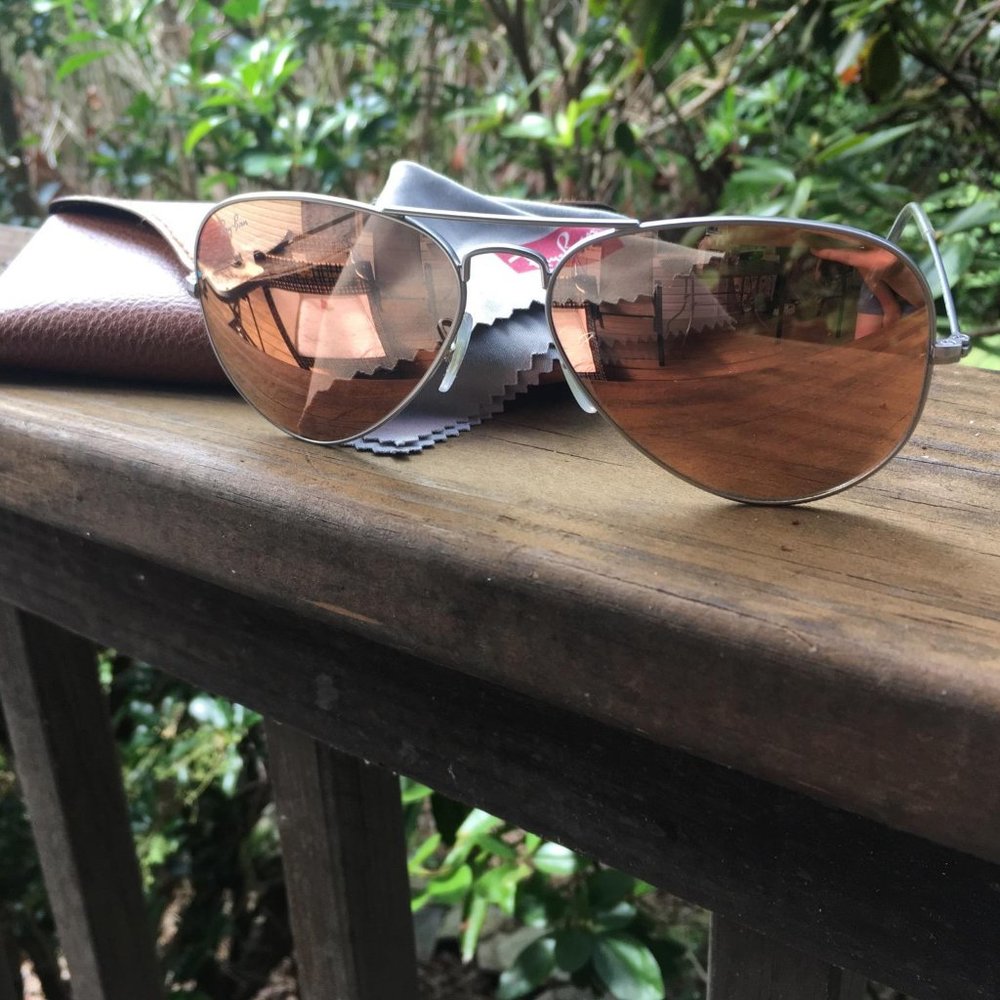 RayBan Aviator sunglasses
